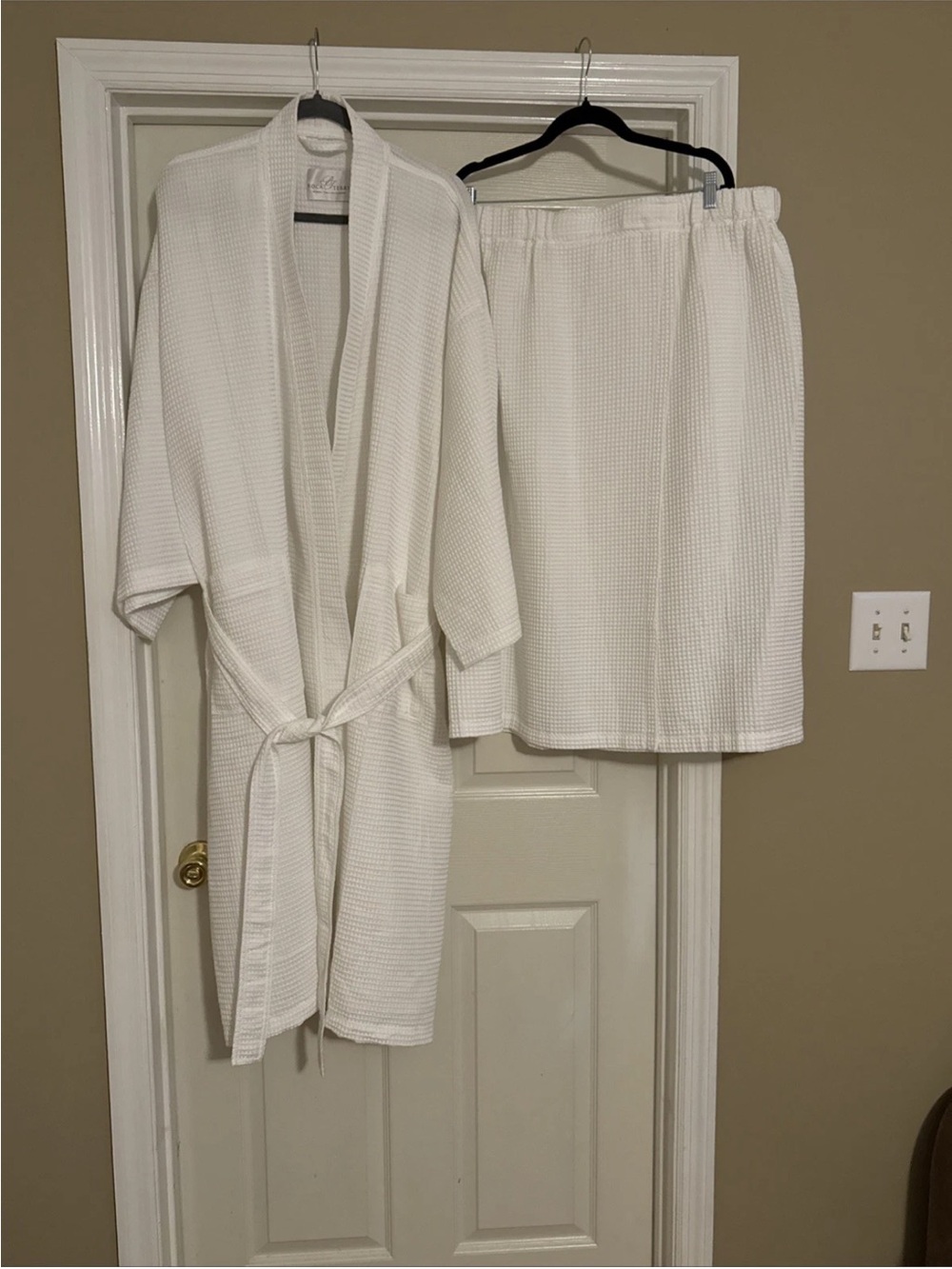 Boca Terry Spa Robe & Wrap Set